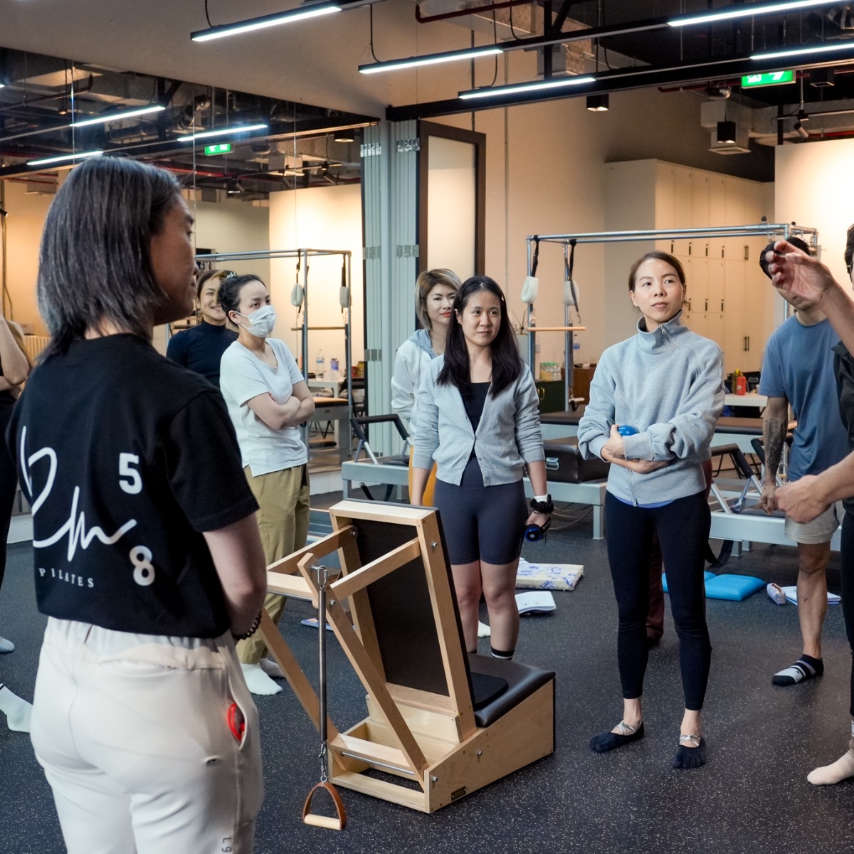 Diverse RM58 community of practitioners gathered at the studio
